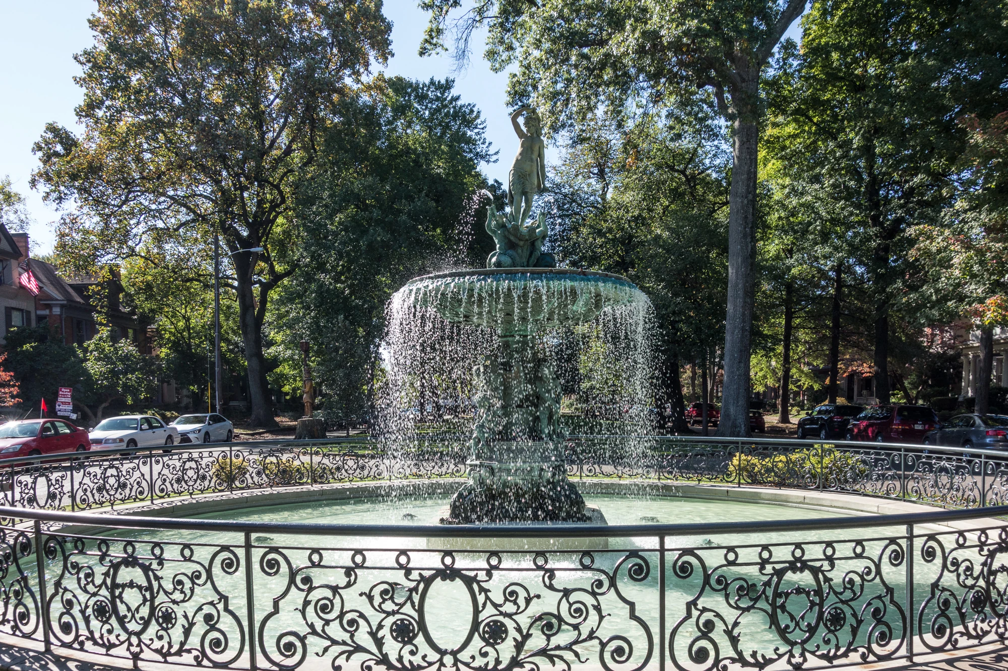 St. James Court fountain, Old Louisville