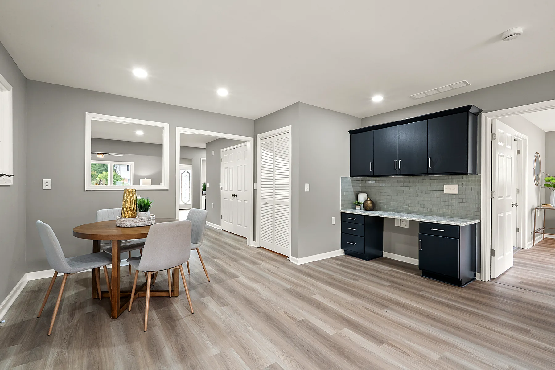 Dining area open to the kitchen at 1219 W Carla Ln