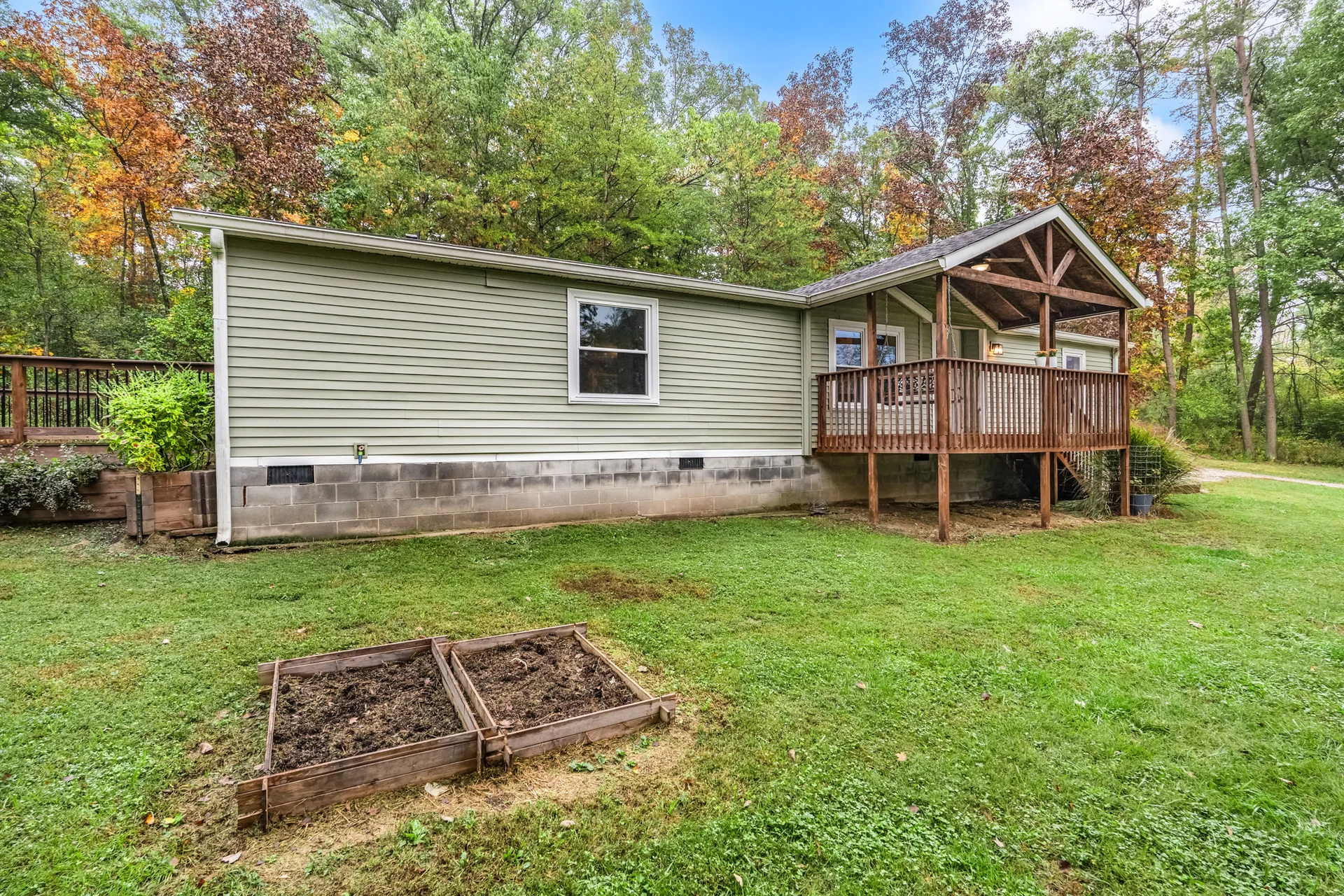 Front exterior, angled view at 2206 Old State Road