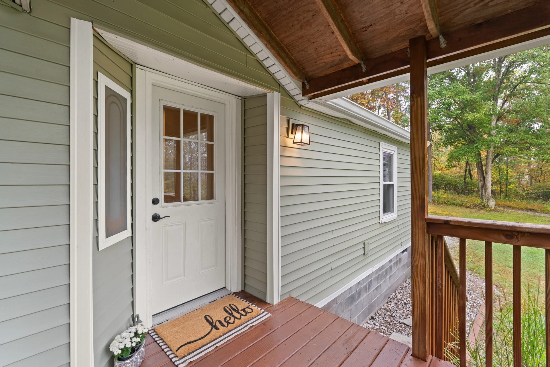 Front porch entrance at 2206 Old State Road