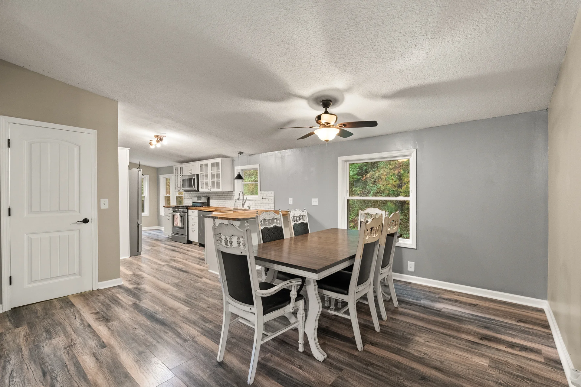 Dining area beside the kitchen at 2206 Old State Road