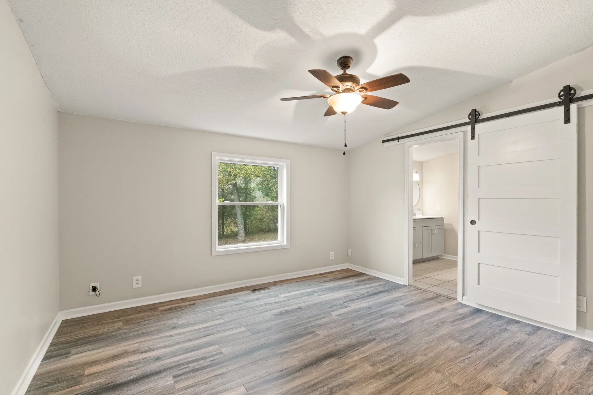 Bedroom with adjoining bath at 2206 Old State Road