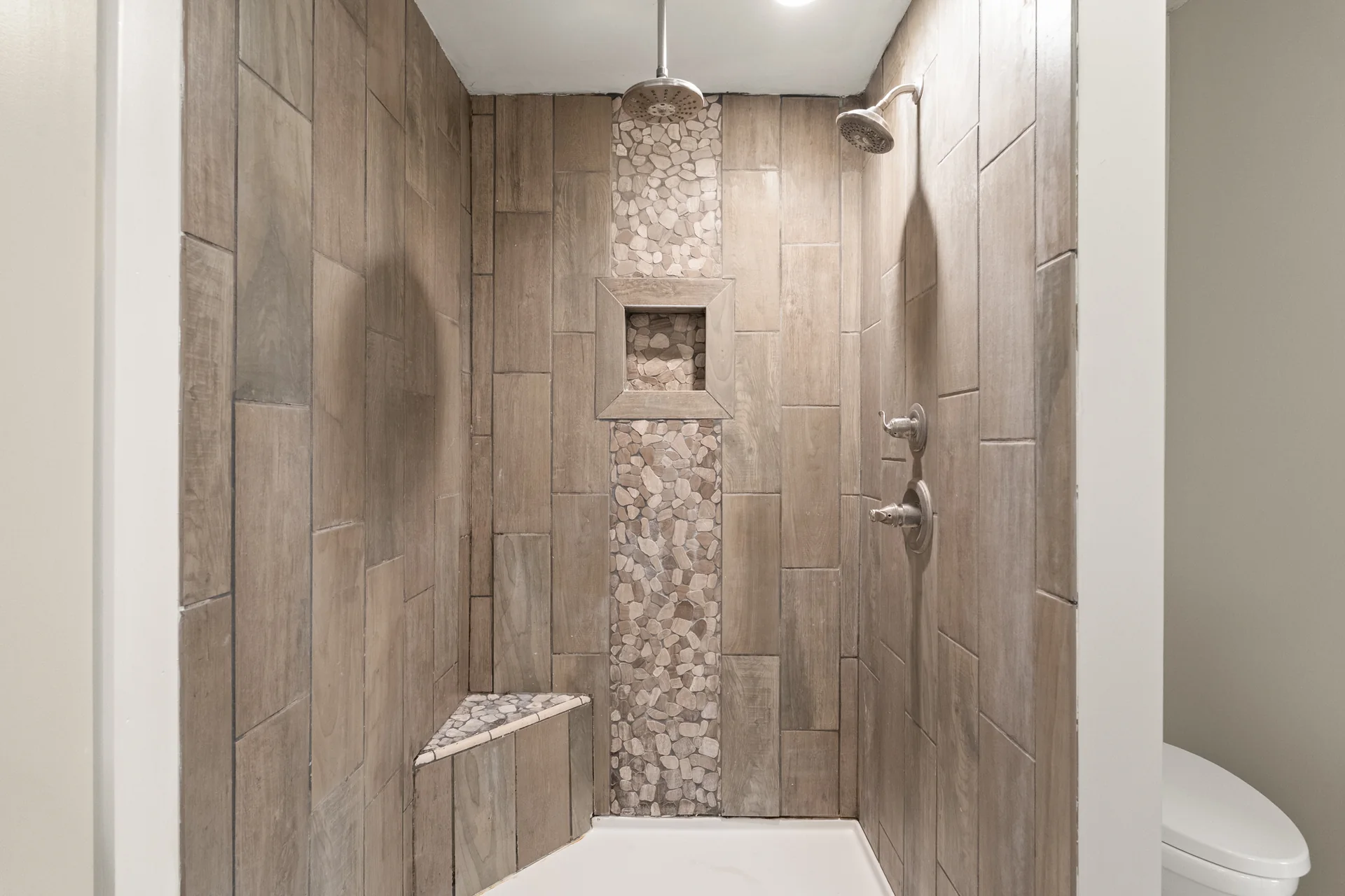 Shower and bathroom at 2206 Old State Road