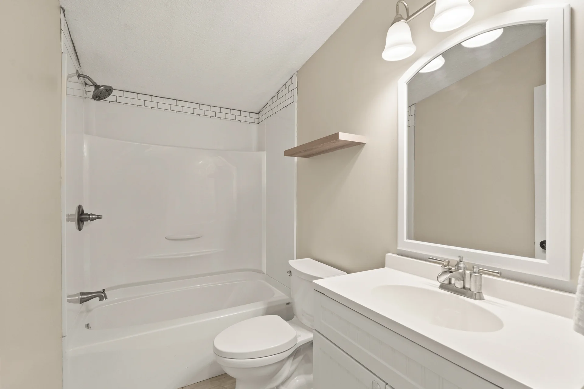 Bathroom with tub at 2206 Old State Road