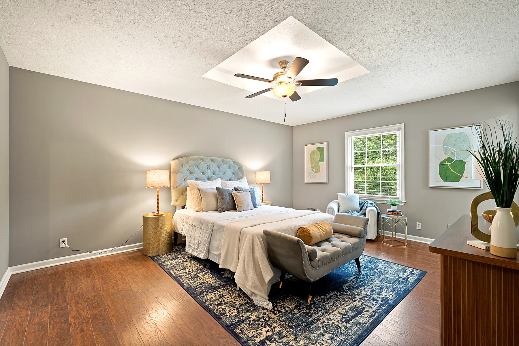 Primary bedroom suite at 2601 Stony Brook Drive