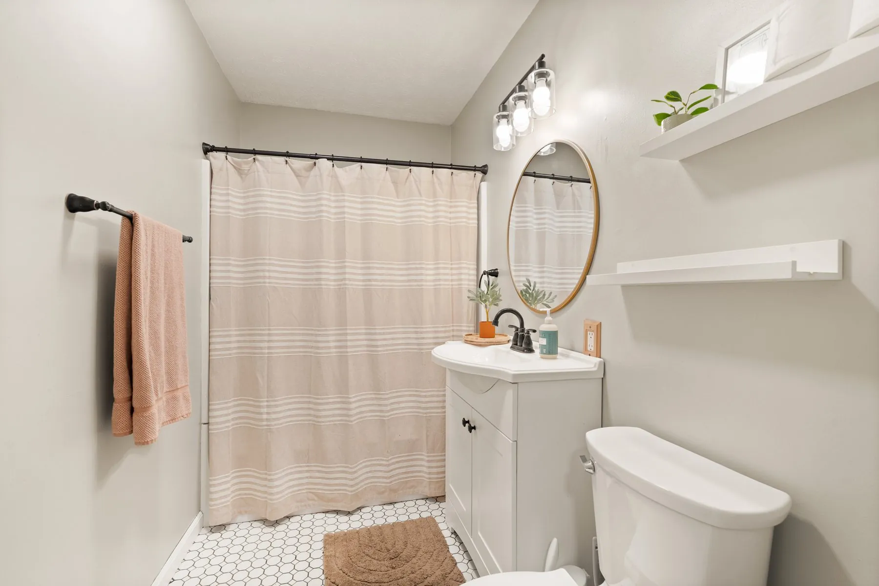 Full bath — tub and shower
