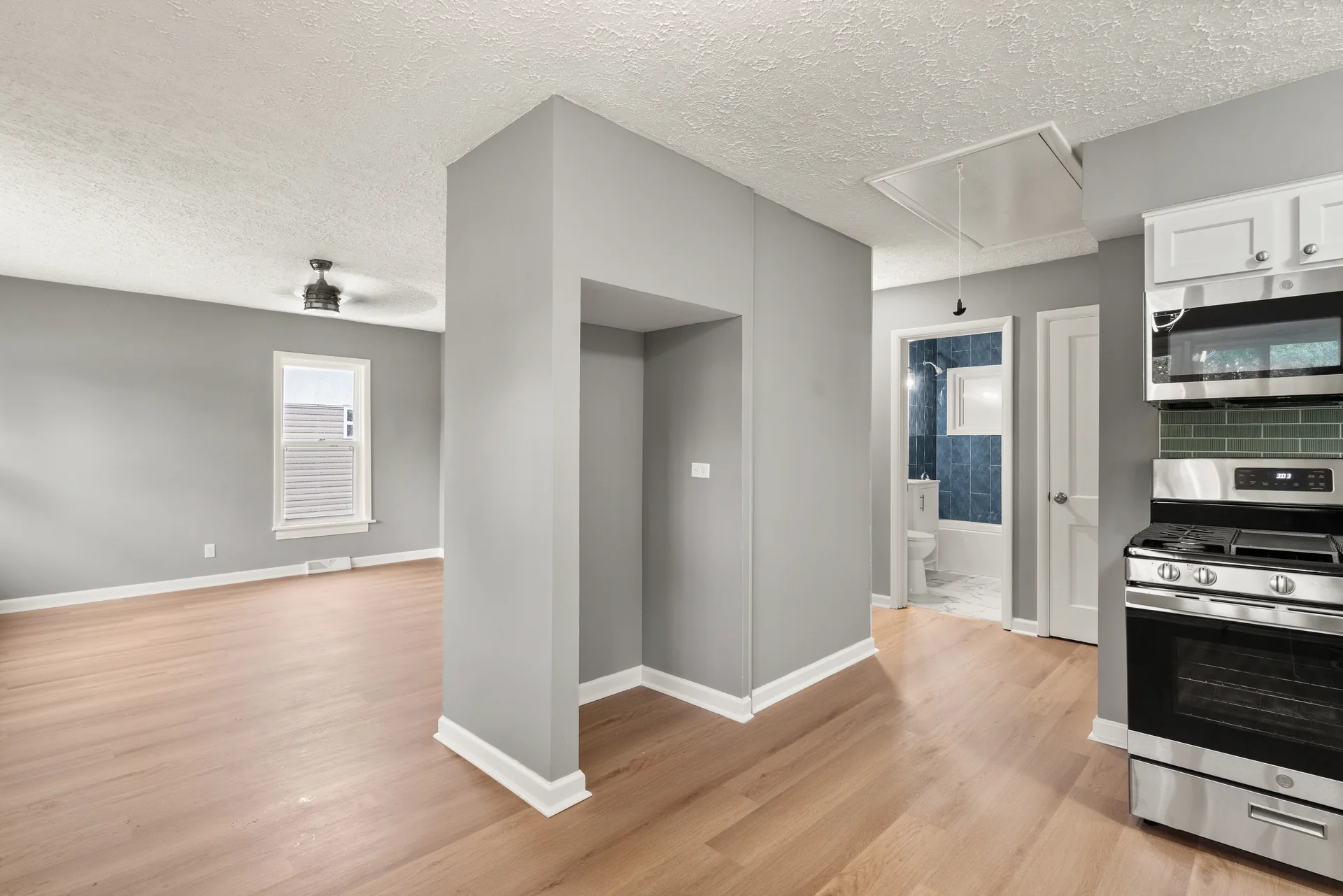 Dining area toward living room at 4800 Partridge Run